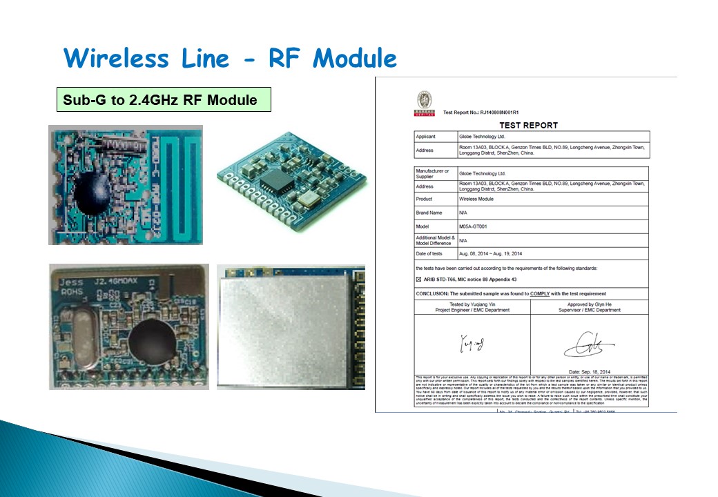 Wireless Line RF Module